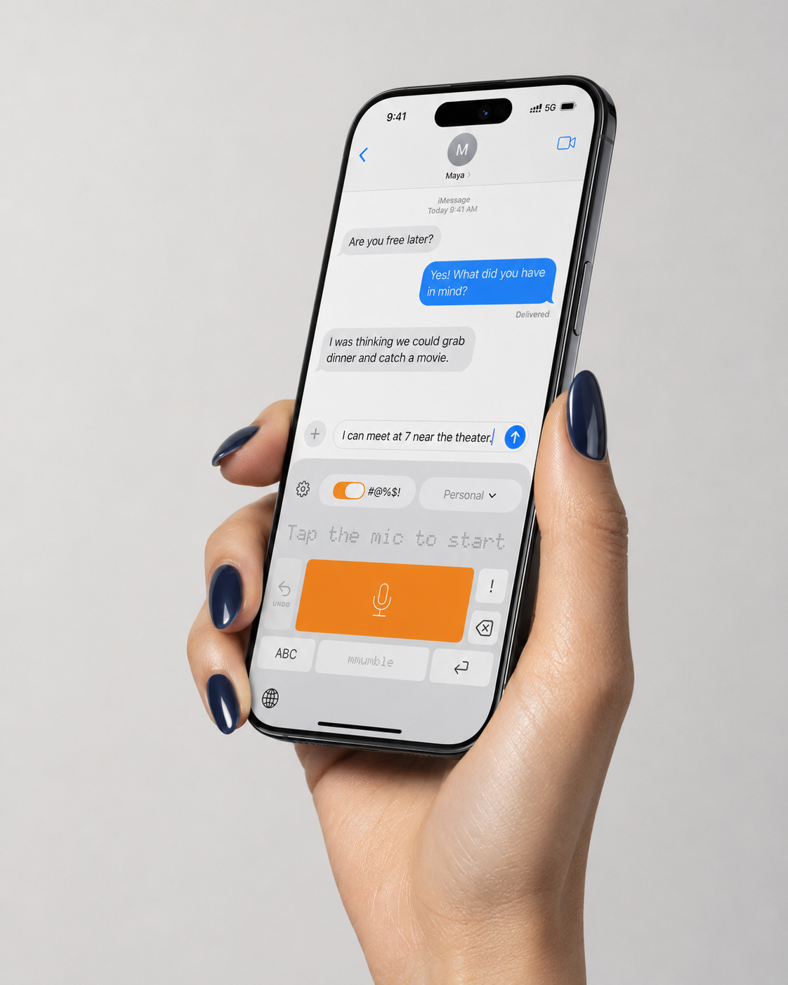 mmumble used in iMessage
